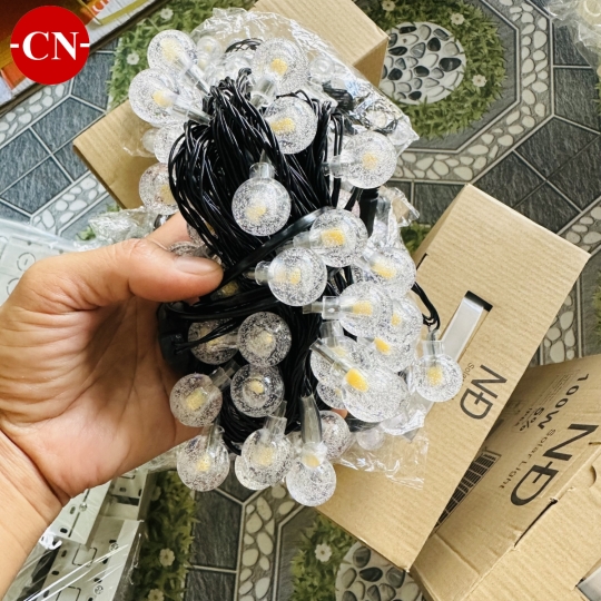 Dây led bi bọt ( 10m 50 bóng led)