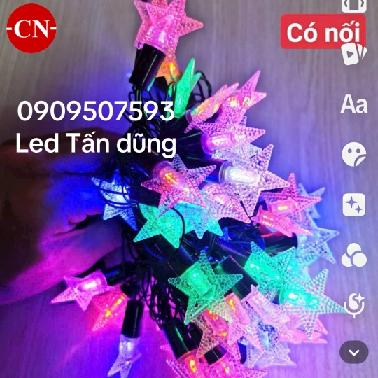 Led ngôi sao ( dài 10m)